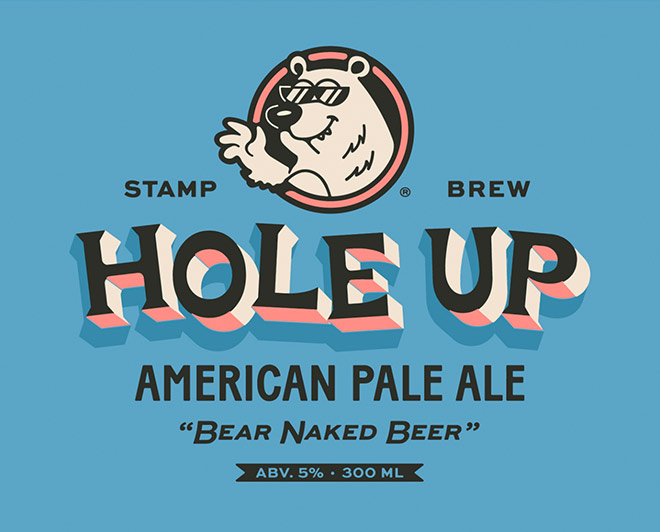 Hole Up! American Pale Ale by Luke Harrison