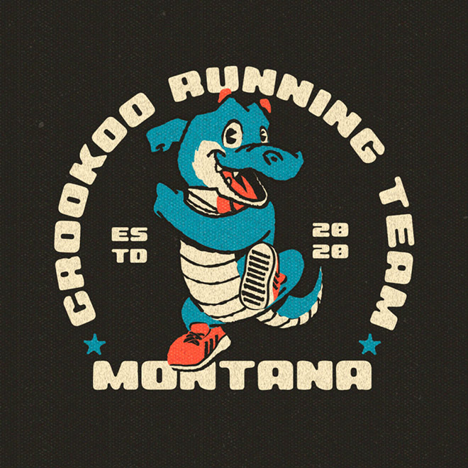 Crookoo Running Team by TOONER Studio