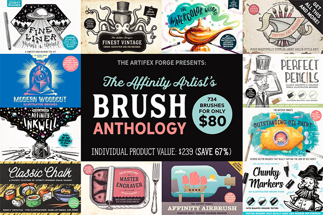 The Affinity Artists Brush Anthology