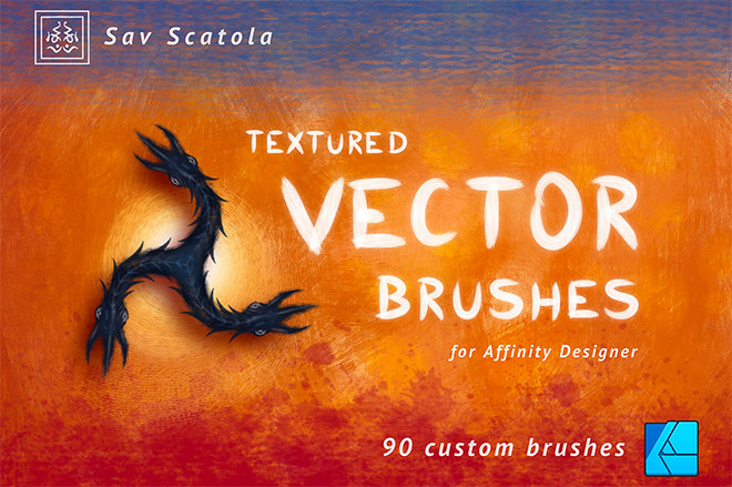 Textured Vector Brushes for Affinity Designer