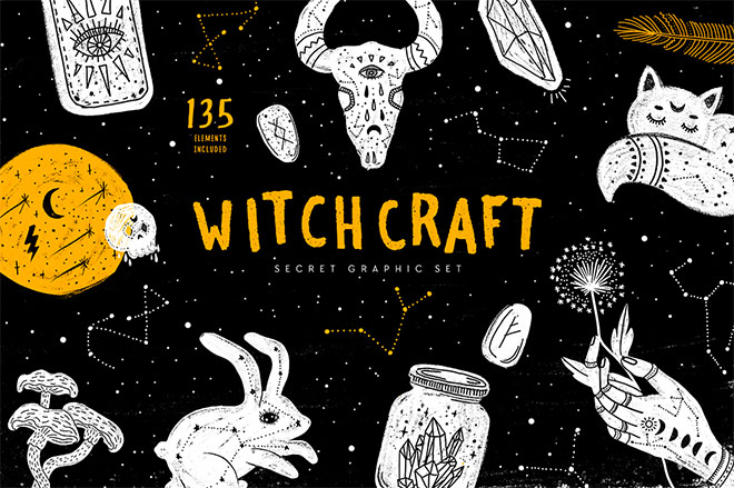 Witchcraft Secret Graphic Set