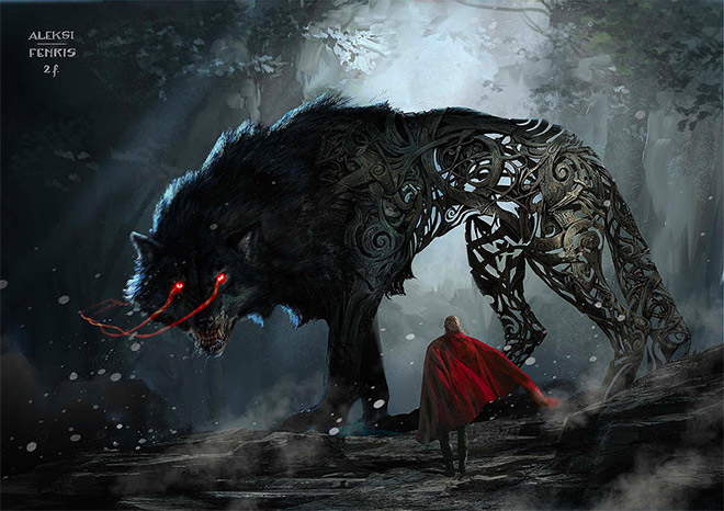 Fenrir In Thor: Ragnarok