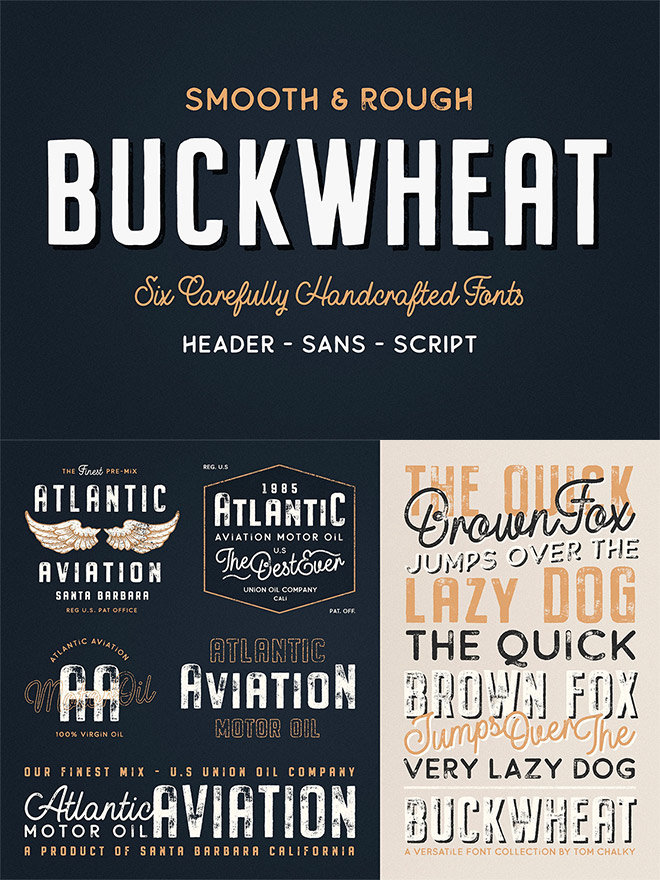 Buckwheat Font Collection