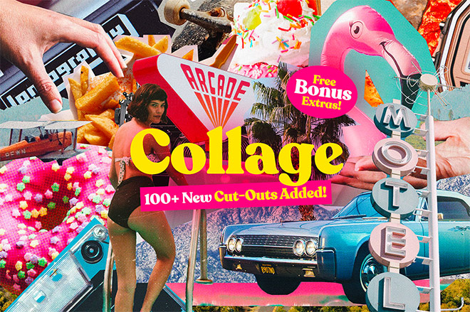 290+ Vintage Collage Cut-Outs Bundle