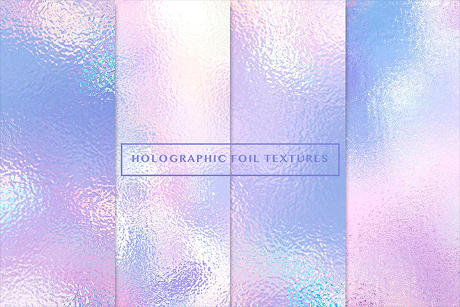 Holographic Foil Textures