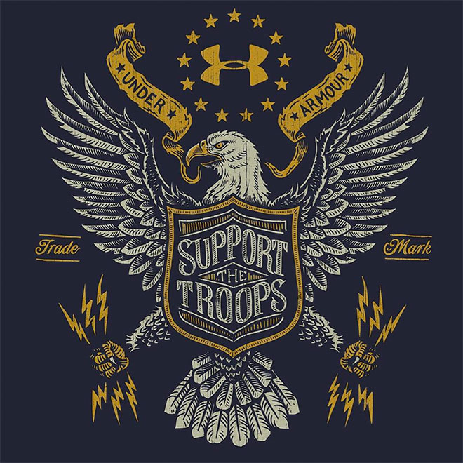 Support The Troops by Derrick Castle