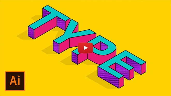 How to Create an Isometric Text Effect in Adobe Illustrator