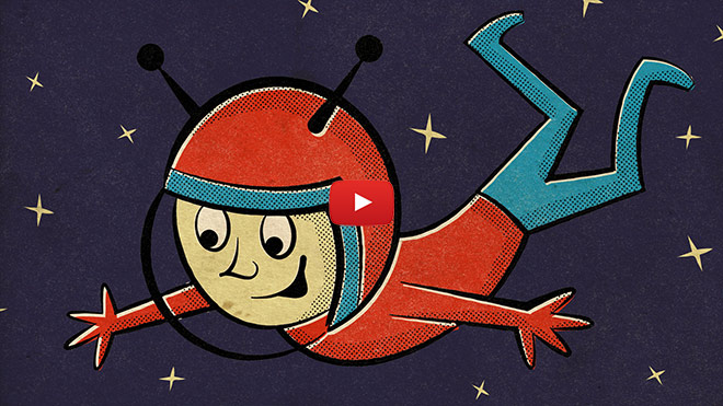 How To Create a Retro Style Cartoon Character Illustration (+ FREE Halftone Brushes!)