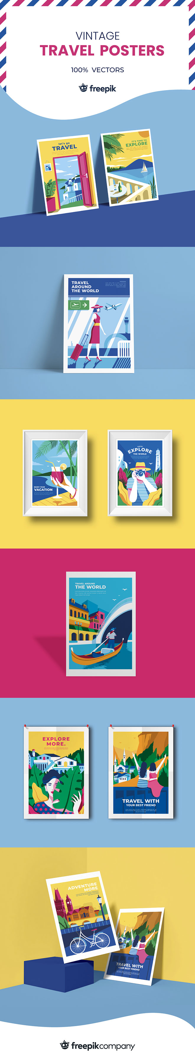 10 Vintage Travel Posters for Access All Areas Members