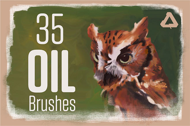 Oil Painting Brushes For Affinity ($12)