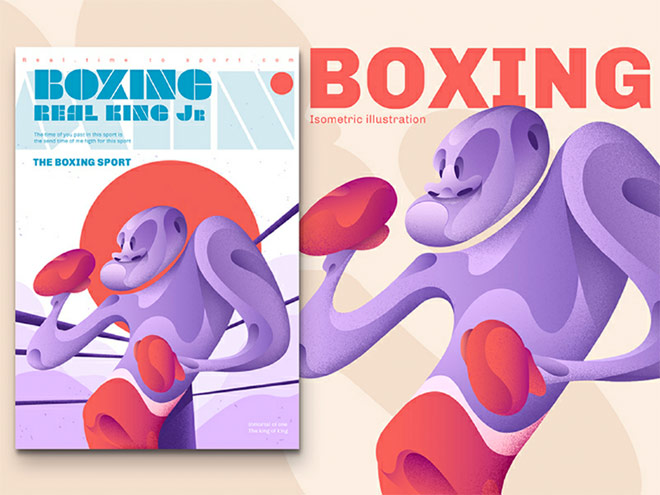 Boxing by Junior Fonseca