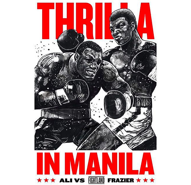 Thrilla in Manila by Gian Galang