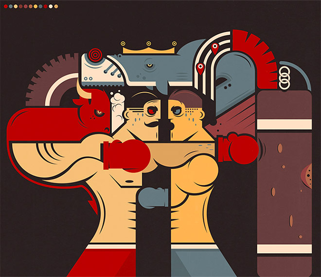 Boxing by Rustam Isaev