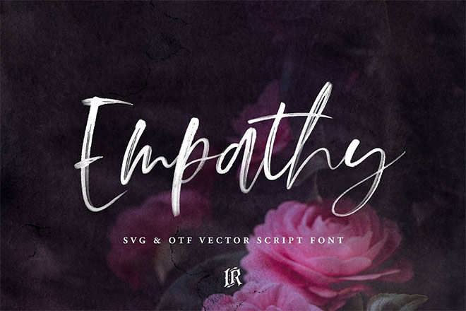 Empathy SVG Font by Ivan Rosenberg