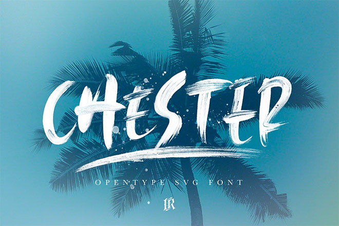 Chester SVG Font by Ivan Rosenberg